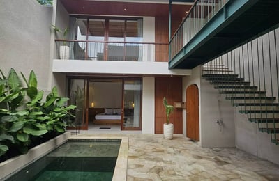 Long-term rental of a 3-bedroom villa in Singakerta, Bali, Indonesia