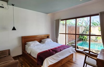 Long-term rental of a 2-bedroom villa in Singapadu, Ubud, Bali, Indonesia