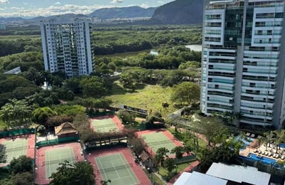 Alquiler a largo plazo de un piso de 3 dormitorios 250 m², distrito Barra da Tijuca, Río de Janeiro, Brasil
