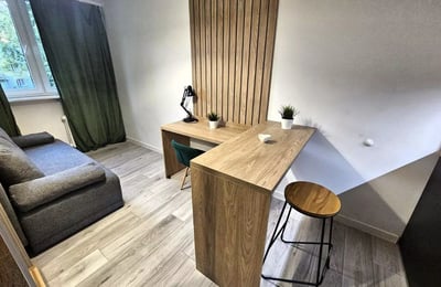 Long-term rental of a studio apartment in Bielany district, Warsaw, Poland