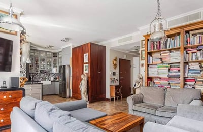 Long-term rental of a 3-room apartment, 110 m², in Śródmieście Południowe, Warsaw, Poland