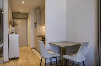 Long-term rental of a studio apartment, 32 m², Belgrade, Serbia