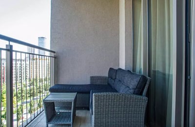 Long-term rental of a studio apartment, 32 m², Belgrade, Serbia