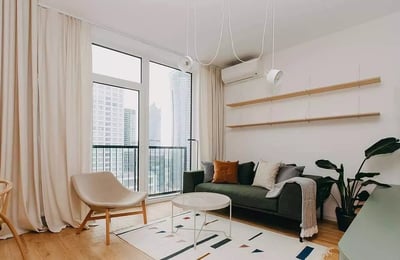 Long-term rental of a 2-room apartment, 55 m², in Wola district, Warsaw, Poland