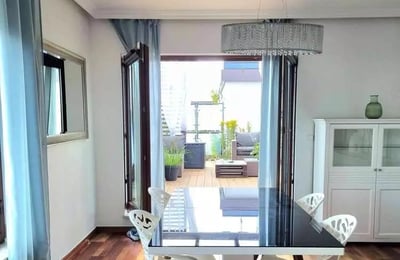 Long-term rental of a 4-room apartment, 105 m², in Wilanów district, Warsaw, Poland