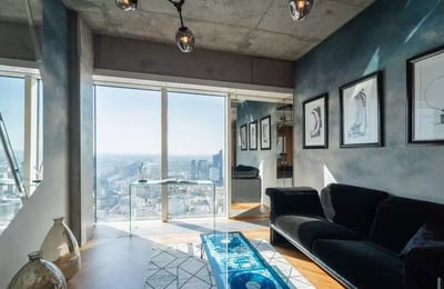 Long-term rental of an apartment, 236 m², in Śródmieście district, Warsaw, Poland