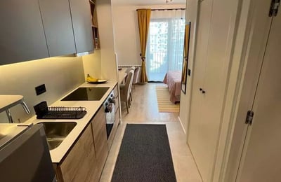 Долгосрочная аренда квартиры-студии, 32 м², Белград, Сербия