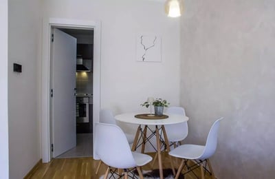 Долгосрочная аренда 2-комнатной квартиры, 37 м², в центре, Белград, Сербия