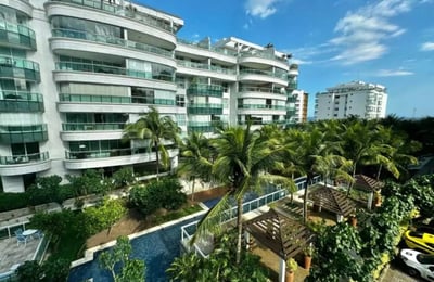 Langzeitmiete einer 4-Schlafzimmer-Wohnung, 292 m², in Barra da Tijuca, Rio de Janeiro, Brasilien