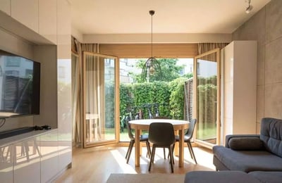 Long-term rental of a 2-room apartment, 54 m², in Wilanów, Warsaw, Poland