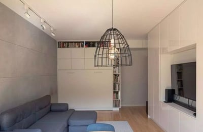 Long-term rental of a 2-room apartment, 54 m², in Wilanów, Warsaw, Poland