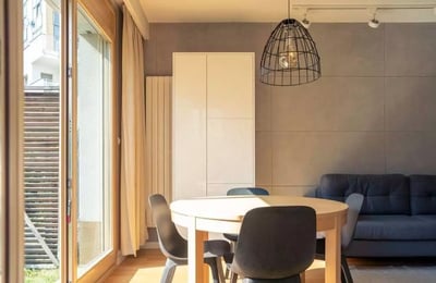 Long-term rental of a 2-room apartment, 54 m², in Wilanów, Warsaw, Poland