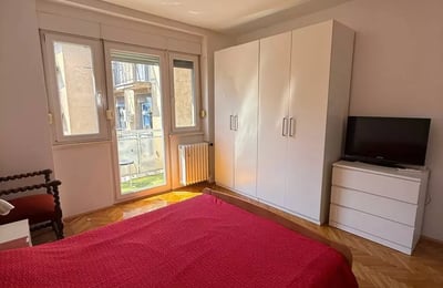 Langzeitmiete einer 2-Zimmer-Wohnung, 60 m², im Stadtzentrum, Belgrad, Serbien