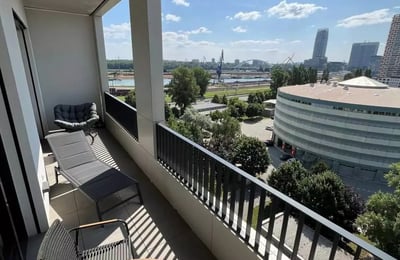 Long-term rental of a 2-room apartment, 57 m², in Ružinov, Bratislava, Slovakia