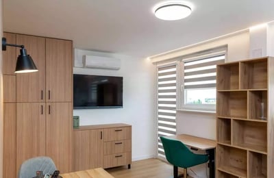Location longue durée d’un appartement de 1 pièce, 28 m², Śródmieście, Wrocław, Pologne