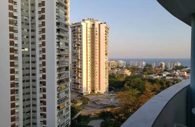 Долгосрочная аренда студии, 40 м², Barra da Tijuca, Рио-де-Жанейро, Бразилия