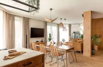 Долгосрочная аренда просторной 4-комнатной квартиры, 130 м², Wola Justowska, Краков, Польша