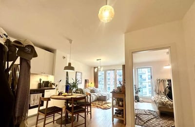 Miete einer modernen 2-Zimmer-Wohnung, 40 m², Port Popowice, Breslau, Polen