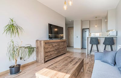 Rental of a modern 2-room apartment, 40 m², Letnica, Gdańsk, Poland