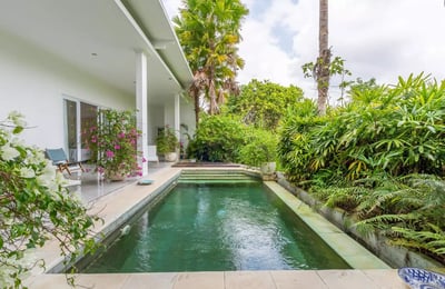 Rental of a bright villa with rice field views, Lodtunduh, Ubud, Bali, Indonesia