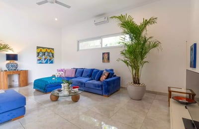 Rental of a bright villa with rice field views, Lodtunduh, Ubud, Bali, Indonesia