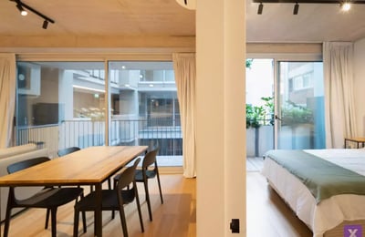 Location à long terme — appartement 2 pièces dans un immeuble neuf haut de gamme Torre Alley, Buenos Aires, Argentine, Recoleta/Palermo