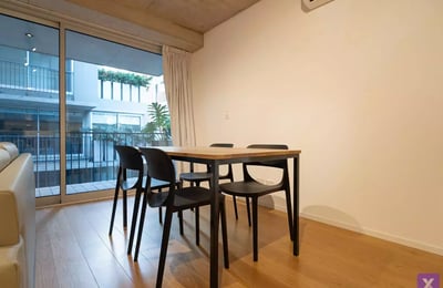 Location à long terme — appartement 2 pièces dans un immeuble neuf haut de gamme Torre Alley, Buenos Aires, Argentine, Recoleta/Palermo