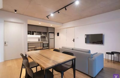 Location à long terme — appartement 2 pièces dans un immeuble neuf haut de gamme Torre Alley, Buenos Aires, Argentine, Recoleta/Palermo