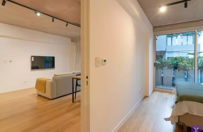 Location à long terme — appartement 2 pièces dans un immeuble neuf haut de gamme Torre Alley, Buenos Aires, Argentine, Recoleta/Palermo