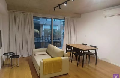 Location à long terme — appartement 2 pièces dans un immeuble neuf haut de gamme Torre Alley, Buenos Aires, Argentine, Recoleta/Palermo