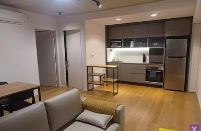 Location à long terme — appartement 2 pièces dans un immeuble neuf haut de gamme Torre Alley, Buenos Aires, Argentine, Recoleta/Palermo