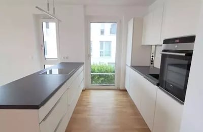 Alquiler a largo plazo, lujoso apartamento de 4 habitaciones junto al Danubio, Viena, distrito 19