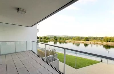 Alquiler a largo plazo, lujoso apartamento de 4 habitaciones junto al Danubio, Viena, distrito 19