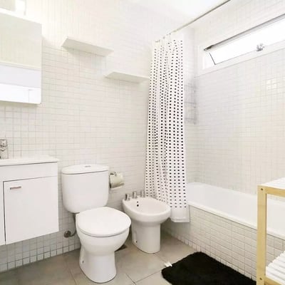 Long-term rental in Buenos Aires: Bright 2-room apartment with balcony and pool in Palermo Hollywood