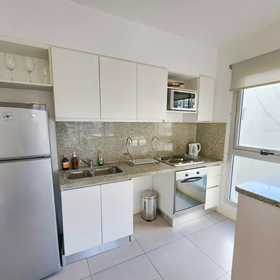 Long-Term 2-Room Apartment with Pool and Security in Buenos Aires, Argentina, Palermo