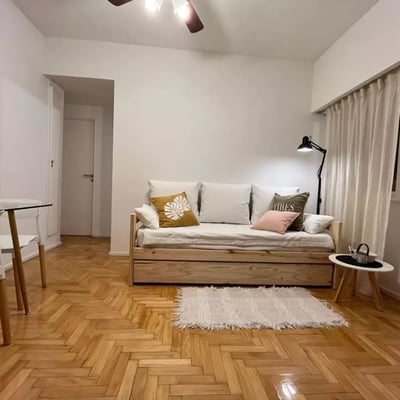 Long-Term 2-Room Furnished Apartment in Buenos Aires, Argentina, Belgrano