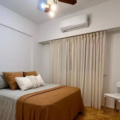 Long-Term 2-Room Furnished Apartment in Buenos Aires, Argentina, Belgrano
