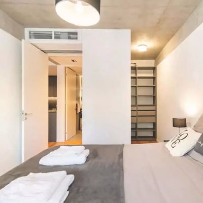 Long-Term 2-Room Furnished Apartment with Pool in Buenos Aires, Argentina, Palermo