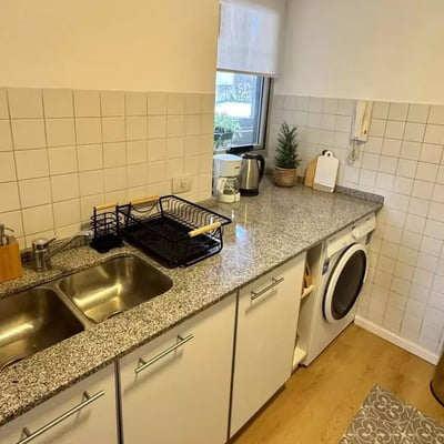 Langzeitmiete – 3-Zimmer-Wohnung mit Balkon und Pool in Buenos Aires, Argentinien, Palermo