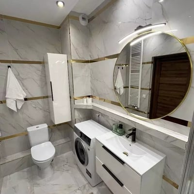 Long-Term Rental: 2-Room Apartment 52 m² with Balcony, Warsaw, Mokotów