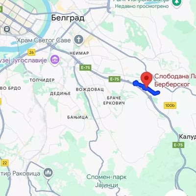 Alquiler a largo plazo de un apartamento de tres habitaciones en el área de Voždovac, Belgrado