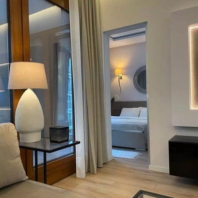 Long-term rental of a two-room apartment in Browary Warszawskie, Warsaw