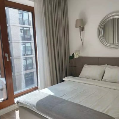 Long-term rental of a two-room apartment in Browary Warszawskie, Warsaw