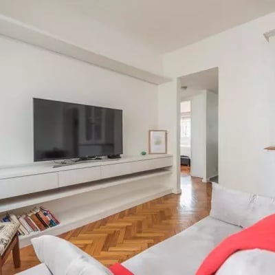 Long-term rental of a 70m² three-room apartment in Palermo, Buenos Aires