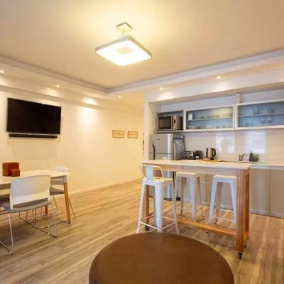 Long-term rental of a 60m² three-room apartment in Palermo, Buenos Aires – washing machine included!