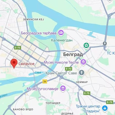 Alquiler a largo plazo de un nuevo apartamento de dos habitaciones en un complejo residencial de lujo, Nuevo Belgrado