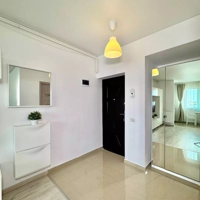 Acogedor estudio renovado en Militari Residence, Bucarest – alquiler a largo plazo