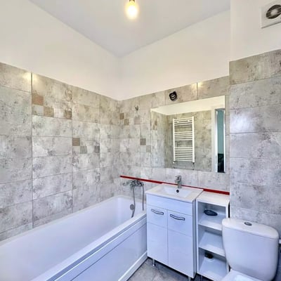 One-room apartment in a new building in Bucharest, long-term rental