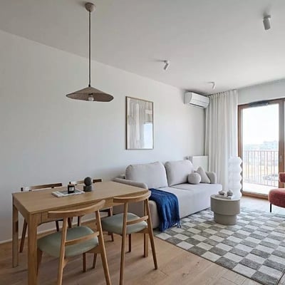 Long-term rental of a 2-room apartment, Warsaw
