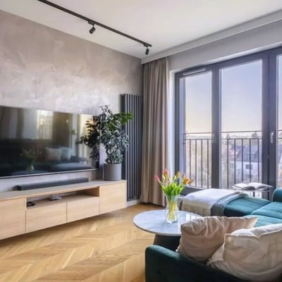 Alquiler a largo plazo de un apartamento de 3 habitaciones, 67 m², ul. Wołoska, Mokotów, Varsovia